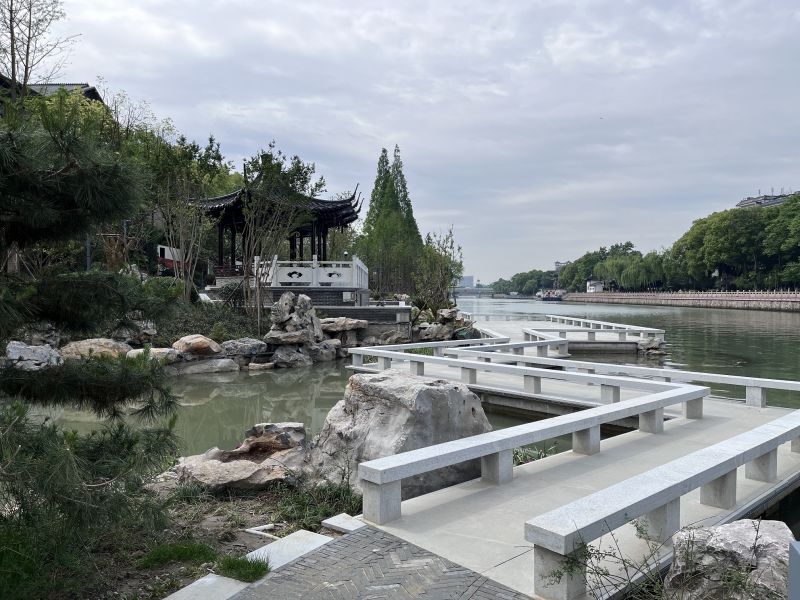 古運河城區段綜合整治示范段（揚州閘-解放橋）整治工程